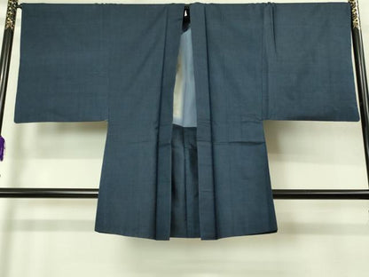 平和屋着物■極上　男性　本場大島紬　アンサンブル　長羽織　100亀甲　総詰め　逸品　DZAB2173kh6