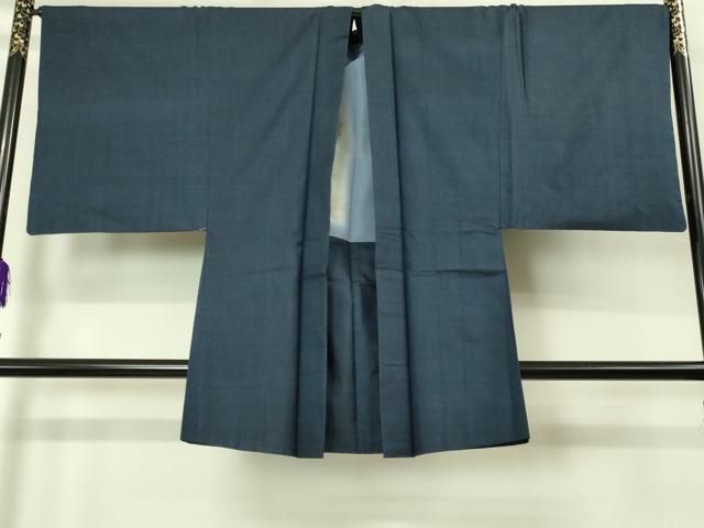 平和屋着物■極上　男性　本場大島紬　アンサンブル　長羽織　100亀甲　総詰め　逸品　DZAB2173kh6