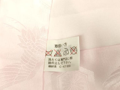 平和屋本店[]極上　七五三　女の子　3歳　祝着・襦袢セット　駒刺繍　絞り　飛鶴花毬文　逸品　DZAB2177kh6