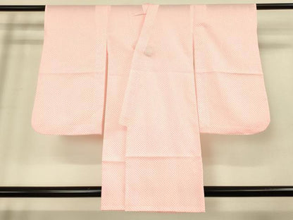 平和屋本店[]極上　七五三　女の子　3歳　祝着・襦袢セット　花蝶毬文　金彩　逸品　新品　DZAB2178kh6