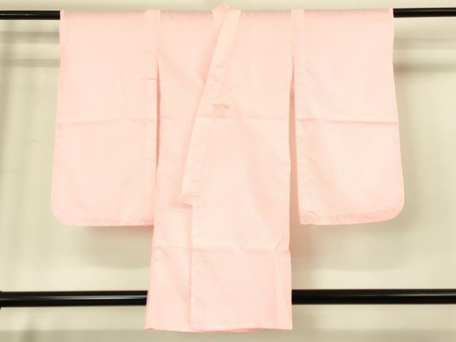平和屋本店[]極上　七五三　女の子　3歳　祝着・襦袢セット　花蝶文　金彩　洗える着物　逸品　新品　DZAB2179kh6