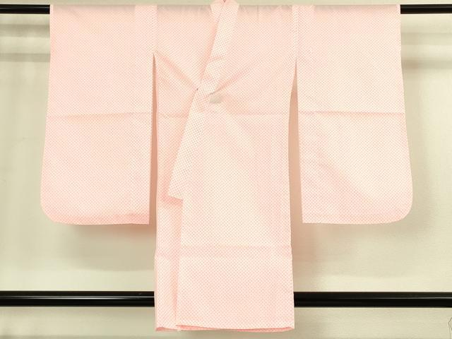 平和屋本店[]極上　七五三　女の子　3歳　祝着・襦袢セット　花蝶毬文　暈し染め　金彩　逸品　新品　DZAB2182kh6