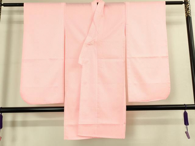 平和屋本店[]極上　七五三　女の子　7歳　祝着・襦袢セット　宝尽くし　花鈴　暈し染め　金彩　逸品　新品　DZAB2187kh6