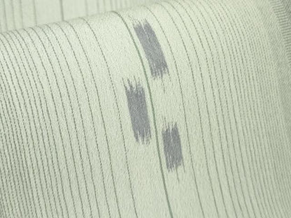 平和屋着物＊極上 夏物 明石ちぢみ 大島又治作 証紙付き 逸品 未使用 DZAB2225kh6