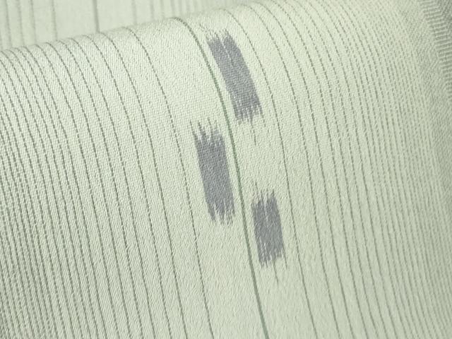 平和屋着物＊極上 夏物 明石ちぢみ 大島又治作 証紙付き 逸品 未使用 DZAB2225kh6