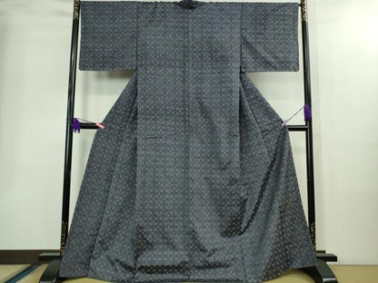 平和屋本店●極上　本場琉球　読谷山花織　紬地　逸品　DZAB2234kh6
