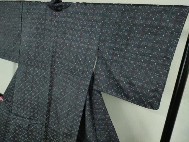 平和屋本店●極上　本場琉球　読谷山花織　紬地　逸品　DZAB2234kh6