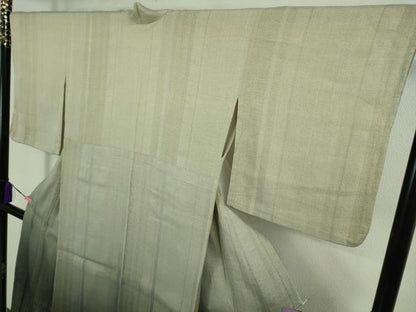 平和屋着物▽極上　ひなや工房　くむ・あむ・おる　伊豆蔵明彦　訪問着　単衣　金糸　金通し地　逸品　DZAB2236kh6