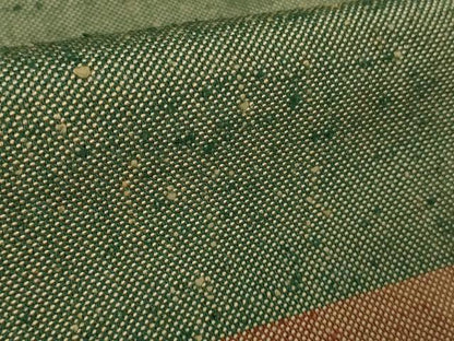 平和屋本店▽極上　伊兵衛織　工芸手織　単衣　横段文　証紙付き　逸品　DZAB2238kh6