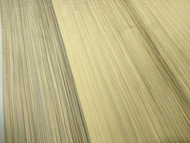 平和屋本店▽極上 男性 本塩沢 やまだ織 200色 単衣 阿部芳子作 証紙付き 逸品 DZAB2246kh6