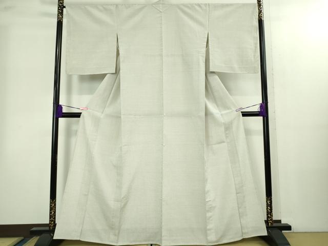 平和屋着物▽極上　本塩沢　単衣　蚊絣　松坂屋扱い　逸品　DZAB2247kh6