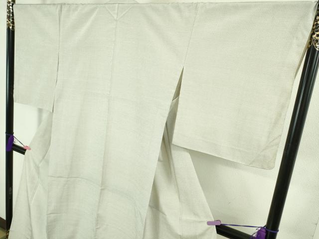 平和屋着物▽極上　本塩沢　単衣　蚊絣　松坂屋扱い　逸品　DZAB2247kh6
