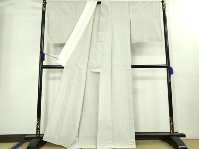 平和屋着物▽極上　本塩沢　単衣　蚊絣　松坂屋扱い　逸品　DZAB2247kh6