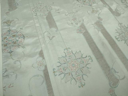 平和屋本店●極上　中国三大刺繍　スワトウ刺繍　汕頭刺繍　本場大島紬　正倉院花文　逸品　未使用　DZAB2259kh6
