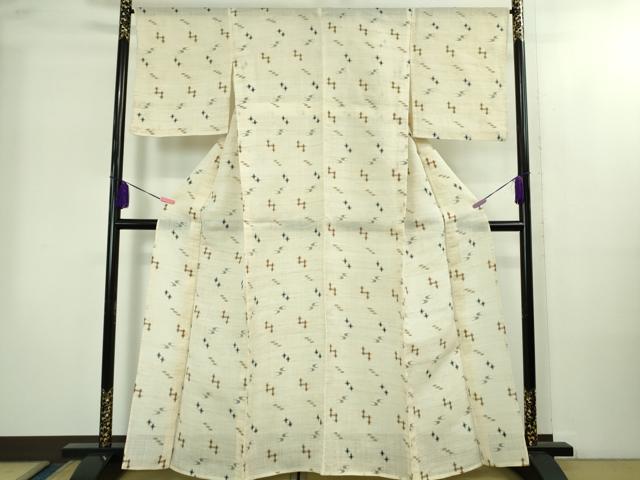 平和屋着物＊夏物　沖縄県無形文化財指定　本場八重山上布　麻　絣文様　逸品　DABD1704ps 楽天市場】八重山上布（和服｜レディースファッション）の通販