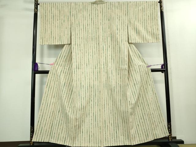 平和屋本店●極上　染司よしおか　五代目　吉岡幸雄　紬　間道　逸品　DZAB2287kh6