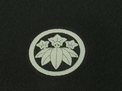 平和屋本店●極上　創業460年・千總　黒留袖　駒刺繍　几帳鴛鴦吉祥花文　金彩　高島屋扱い　逸品　DZAB2293kh6