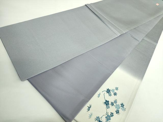 平和屋本店●極上　人間国宝　五代　田畑喜八　太鼓柄袋帯　駒刺繍　松竹梅　風景文　金糸　逸品　DZAB2319kh6 平和屋本店○極上 人間国宝 五代 田畑喜八 太鼓柄袋帯 駒刺繍 松竹梅