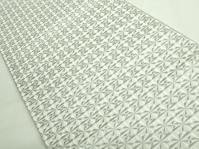 平和屋本店○極上 本場筑前博多織 八寸名古屋帯 唐間道 筑前