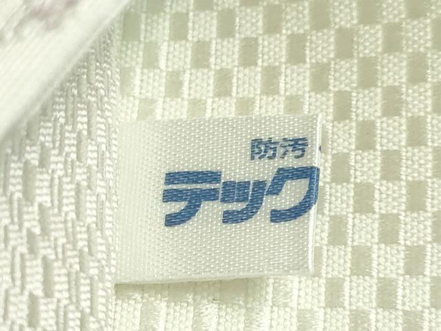 平和屋本店●極上　本場筑前博多織　六通柄袋帯　紫根染　覇家台織染色記行　証紙付き　逸品　DZAB2328kh6