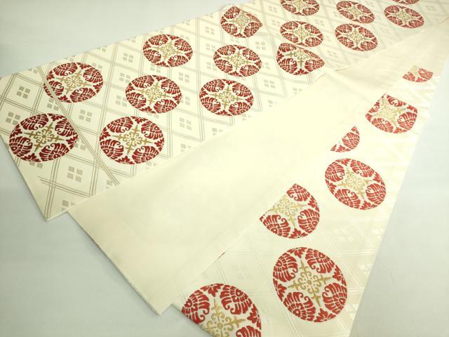 平和屋本店○極上 俵屋 人間国宝 喜多川平朗 有職織物 六通柄