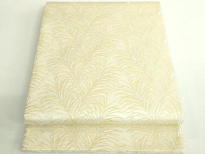 平和屋着物●極上　西陣　川島織物　六通柄袋帯　松葉　金銀糸　逸品　DZAB2359kh6