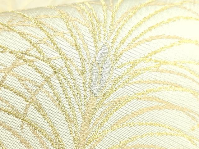 平和屋着物●極上　西陣　川島織物　六通柄袋帯　松葉　金銀糸　逸品　DZAB2359kh6