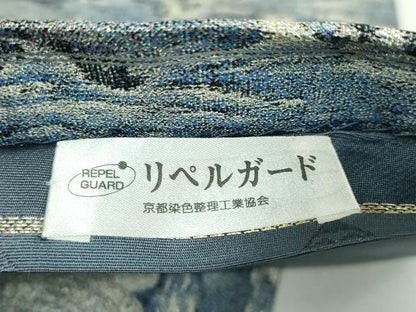 平和屋本店●極上　西陣　とみや織物謹製　とみや帯　太鼓柄袋帯　大島美術絵巻　逸品　DZAB2374kh6