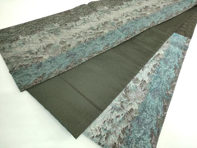 平和屋着物●極上　紋屋井関　御寮織　六通柄袋帯　銀糸　逸品　DZAB2376kh6