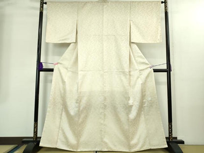 平和屋着物●極上　お召　楓尽くし　暈し染め　逸品　DZAB2405kh6