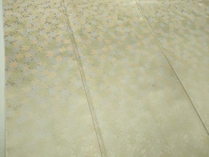 平和屋着物●極上　お召　楓尽くし　暈し染め　逸品　DZAB2405kh6