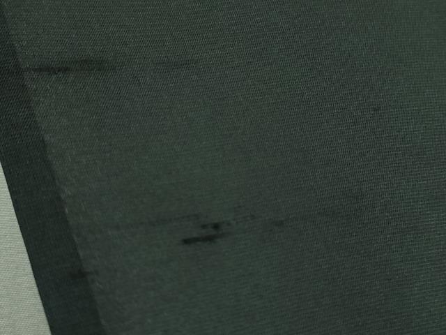 平和屋本店＊極上　男性　夏物　石川県指定無形文化財　夏牛首紬　白山工房　手織り　褐返色　証紙付き　逸品　DZAB2415kh6