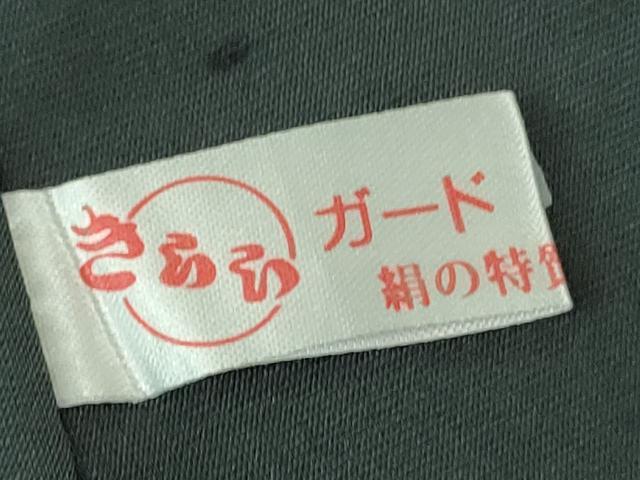 平和屋本店＊極上　男性　夏物　石川県指定無形文化財　夏牛首紬　白山工房　手織り　褐返色　証紙付き　逸品　DZAB2415kh6