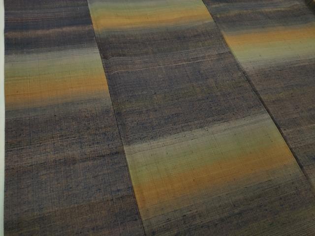 平和屋本店●極上　郡上紬　草木染　横段文　反端付き　逸品　DZAB2418kh6 2026年最新】Yahoo!オークション -郡上紬の中古品・新品・未使用品一覧