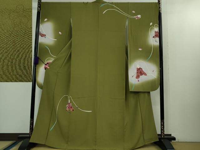 平和屋本店○極上 世界的人形師 辻村寿三郎 ジュサブロー 振袖 花兎