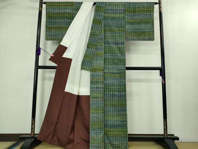 平和屋着物●極上　菅原工房　菅原結作　漢方染紬　逸品　未使用　DZAB2449kh6