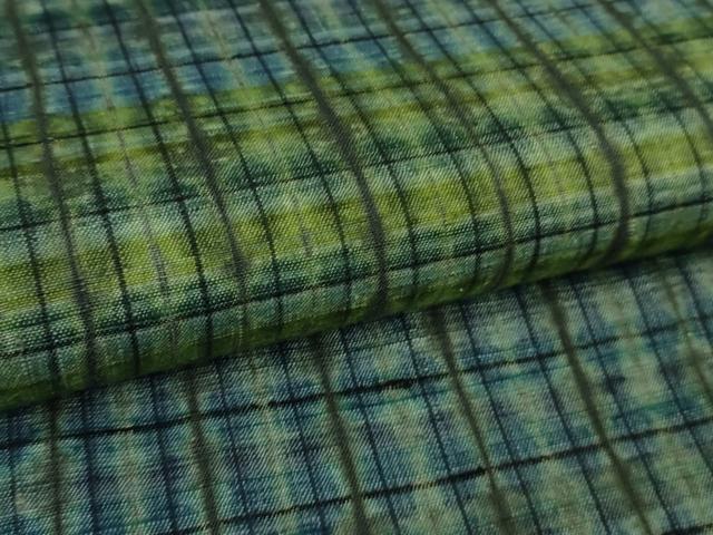 平和屋着物●極上　菅原工房　菅原結作　漢方染紬　逸品　未使用　DZAB2449kh6