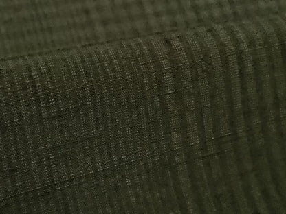 平和屋本店●極上　工芸染織　むら田　紬　変わり市松　たとう紙付き　逸品　DZAB2451kh6