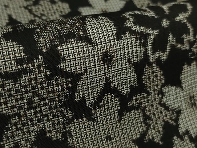 平和屋本店○希少 本場大島紬 吉三郎 吉織物謹製 割込絣織 新