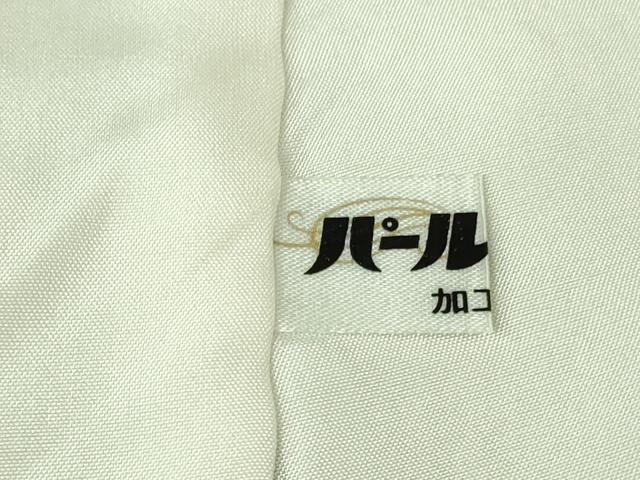 平和屋着物●極上　色無地　花唐草地紋　利休茶色　逸品　DZAB2511kh6