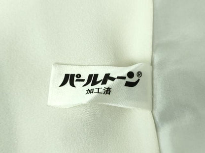 平和屋着物●極上　小紋　雪輪重ね　羊羹色地　逸品　DZAB2551kh6