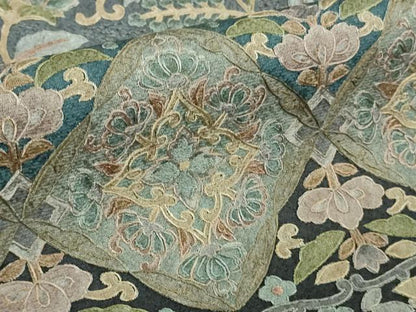 平和屋本店●極上　訪問着　総刺繍　更紗花唐草文　暈し染め　逸品　DZAB2560kh6