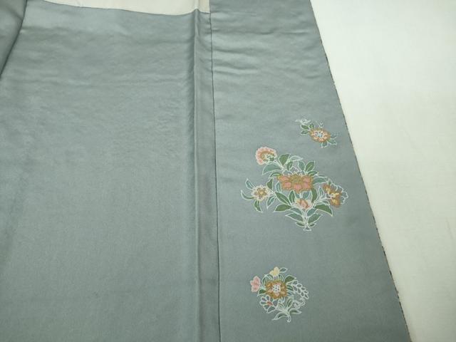 平和屋本店●極上　訪問着　総刺繍　更紗花唐草文　暈し染め　逸品　DZAB2560kh6
