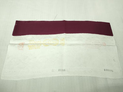 平和屋着物●極上　小紋　七宝文様　反端付き　逸品　DZAB2568kh6