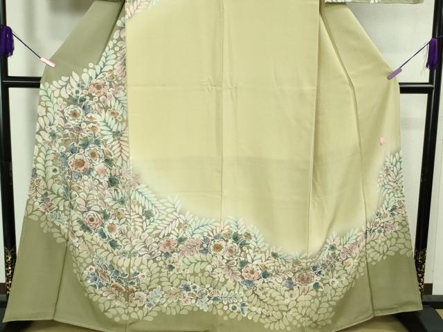平和屋着物●極上 訪問着 作家物 辻が花 暈し染め 逸品 未使用 DZAB2586kh6