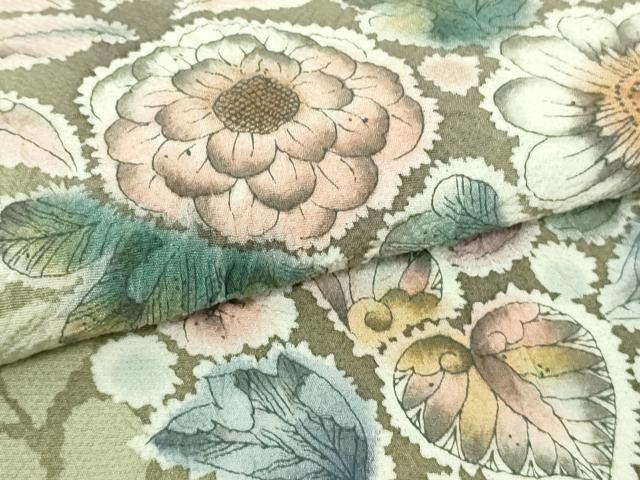 平和屋着物●極上 訪問着 作家物 辻が花 暈し染め 逸品 未使用 DZAB2586kh6