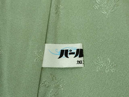 平和屋着物●極上 小紋 お召地 花唐草 名物裂地紋 暈し染め 逸品 未使用 DZAB2596kh6