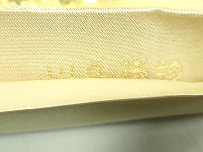 平和屋着物●極上 西陣 川島織物 六通柄 本袋帯 唐織 蜀江鴛鴦花文 金糸 逸品 DZAB2660kh6