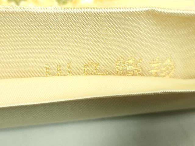 平和屋着物●極上 西陣 川島織物 六通柄 本袋帯 唐織 蜀江鴛鴦花文 金糸 逸品 DZAB2660kh6
