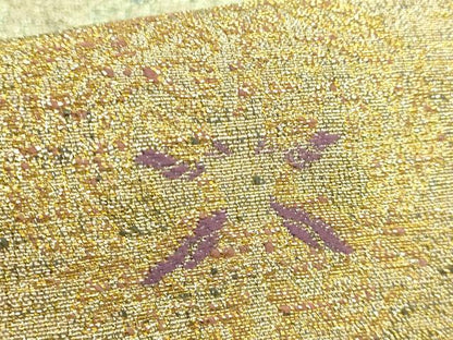 平和屋着物●極上　桝屋高尾　ねん金綴錦　六通柄袋帯　唐織　向鳳凰文　金糸　逸品　DZAB2687kh6